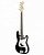 Бас гитара ROCKET PB-1 BK 46" тип корпуса Precision Bass, корпус ольха, гриф клён, 20 ладов, накладка на гриф палисандр, цвет - черный